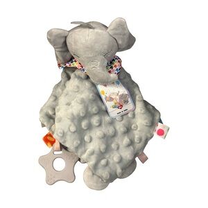 Gray Elephant Soft Comfort Security Blanket for Kids 12”